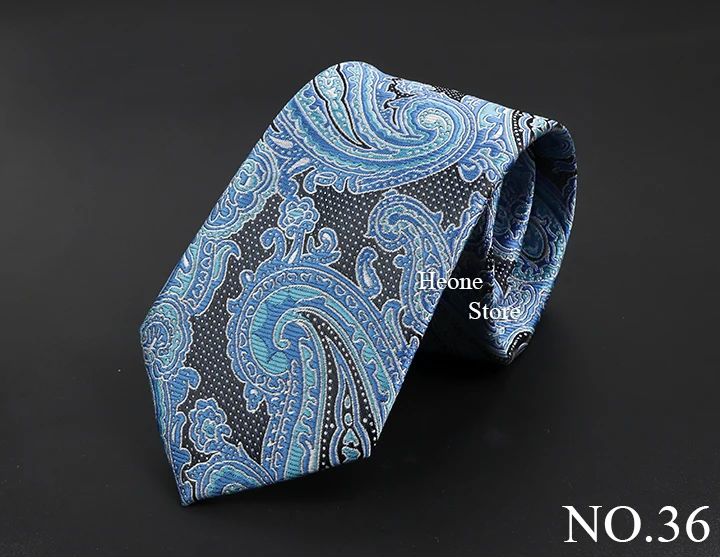 Neue Design Business Paisley Männer Krawatte Rot Blau Grün Lila Dünne Dünne 6 cm Krawatte Luxus Jacquard Hochzeit Party Krawatte zubehör – Detail 37