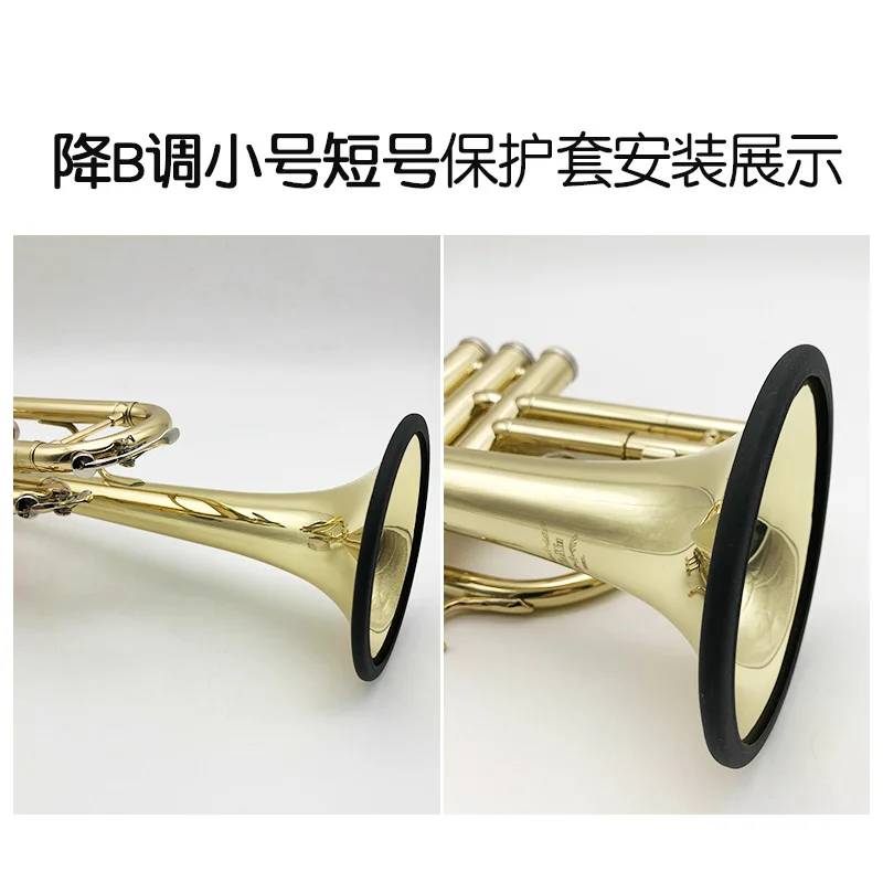 Silica Gel Sax Mute Ring Dampener Silencer for Alto / Tenor / Soprano Saxophone Sax Mute Ring