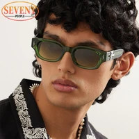 Lunettes de soleil Punk Soaring Eagle pour hommes 2026, marque de luxe, lunettes de soleil rectangulaires tendance pour femmes, lunettes steampunk 3