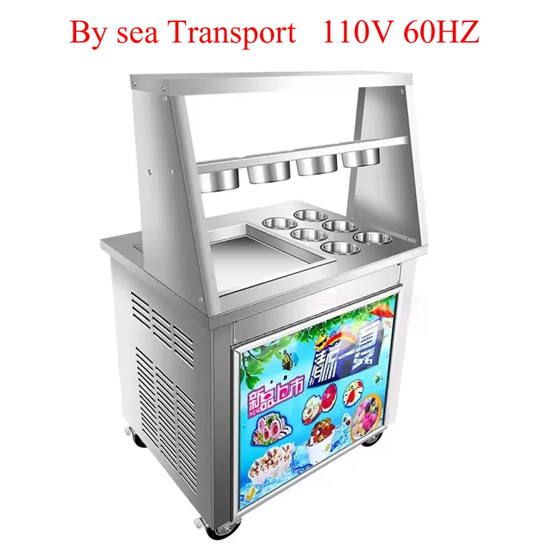 جافا ماكينة آيس كريم مقلي تجارية