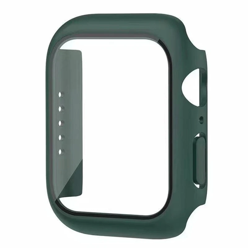 Premium Tempered Glass Bumper Case & Screen Protector Cover