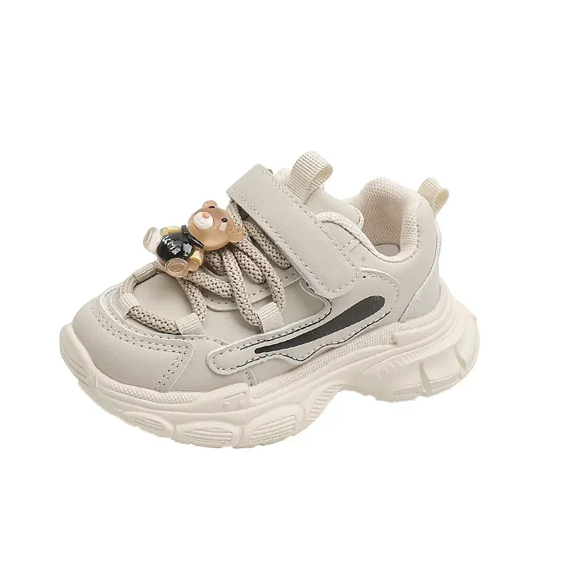 Kid Sneakers Girl Shoes 24Spring New Baby Walking Shoes Children