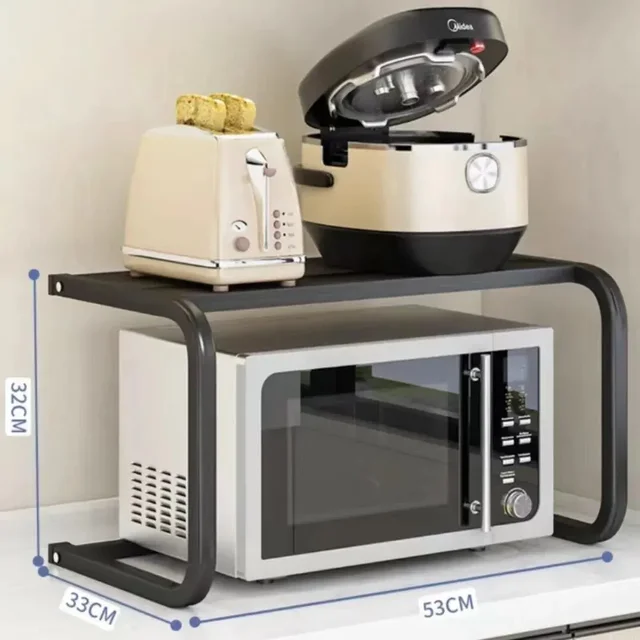 Kitchen Multi-layer Oven & Microwave Storage Rack 1