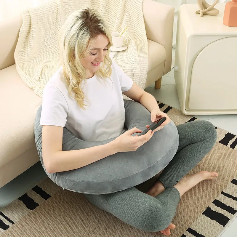 Reading Gaming Pillow Adult Crocheting Pillow to Support Your Arm Portable Desk Soft Skin-Friendly for Watching TV Breastfeeding