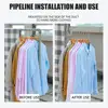 1~3PCS Non-slip Hanging Clothes Drying Rack Removable Storage Racks Seven-hole Porous Clothes Organizer Clothes Hanger 6