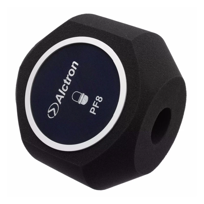 Alctron PF8/PF8 PRO Schermo per microfono da studio semplice Filtro acustico Microfono per registrazione Filtro anti-pop Copertura per microfono Riduzione del rumore Schiuma per protezione antivento - immagine 3