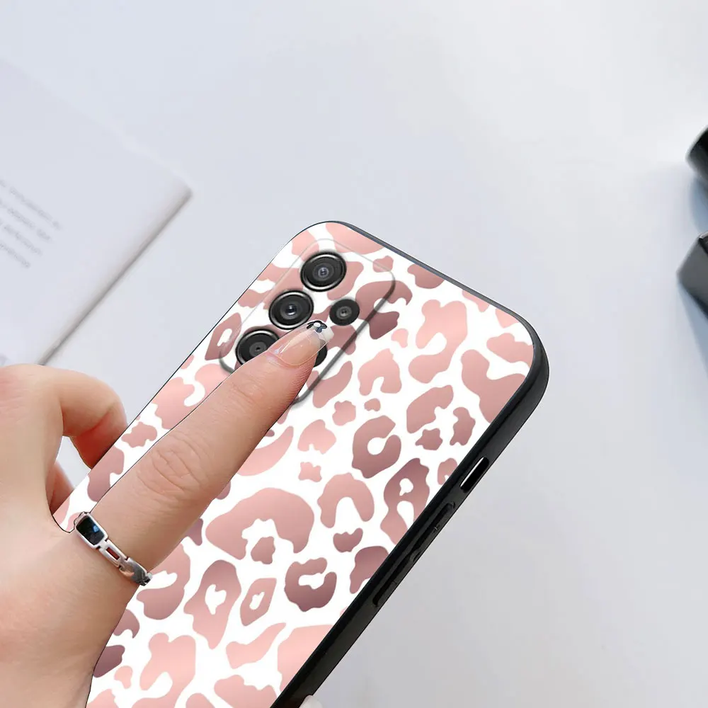 Glitter Hearts Love Leaf Phone Case Cover