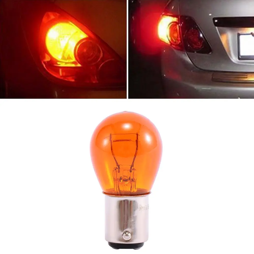 

2PCS Auto Light Indicator Stop Indicator Bulb Braking Light Tail Lamp S25 5W 1157