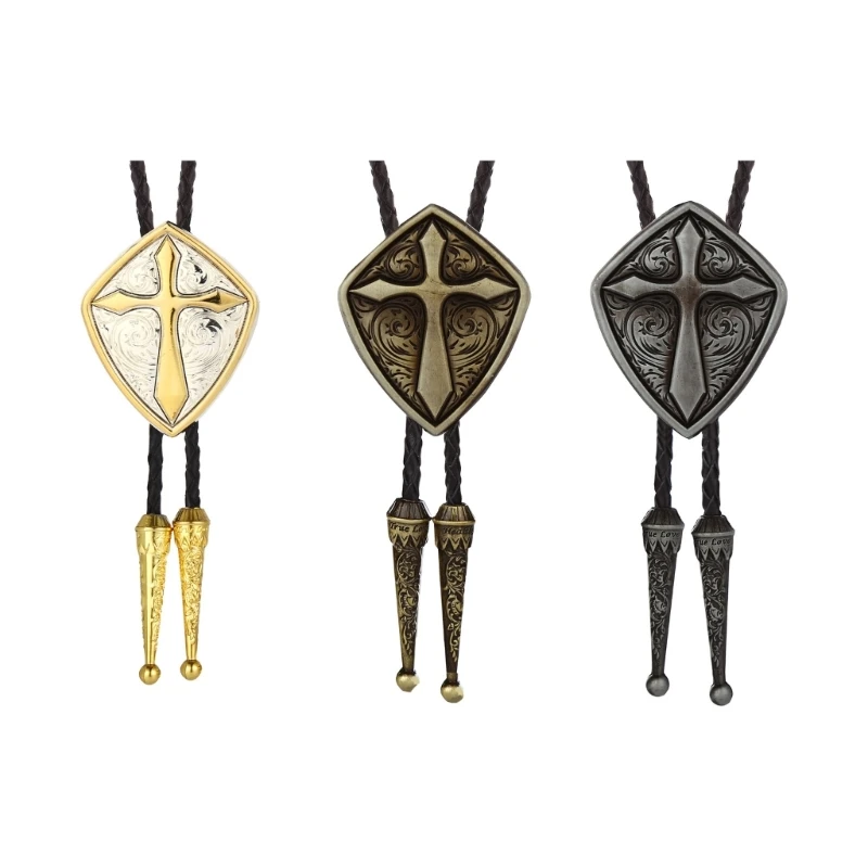 

Western Cowboy Neckwear Formal Bolo Tie Music Concert BolaTie Rodeos Neckpiece