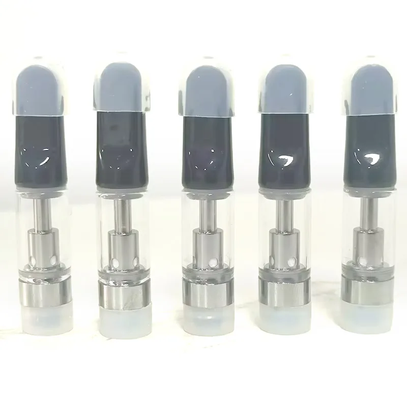 10-50pcs CC-ELL 510 Vape Cartridges 0.5/0.8/1.0ml Glass Tank Ceramic Coil Cartridge Black Drip Tip Atomizer Electronic Cigarette - 5