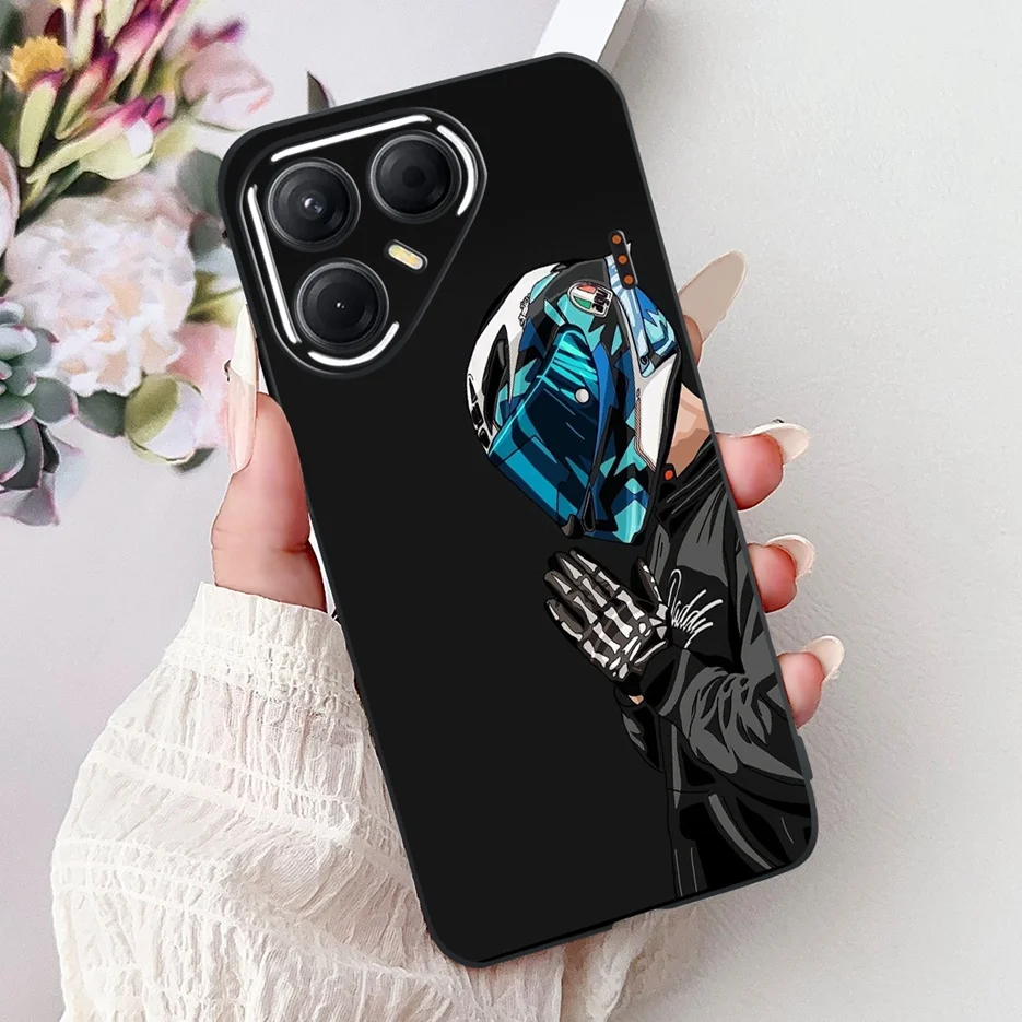 Stylish Painted Soft Silicone Phone Case Cover