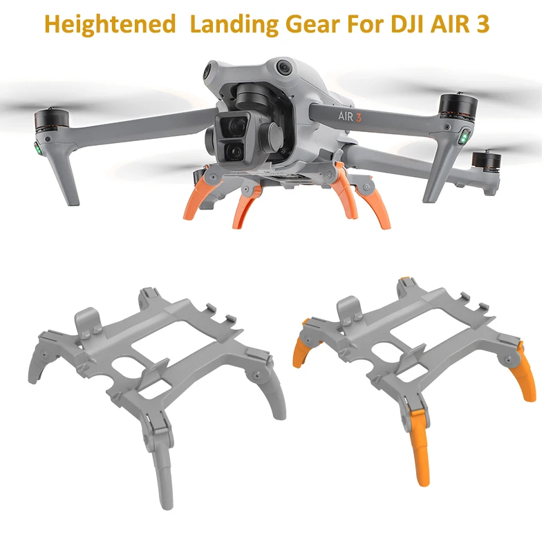

Foldable Landing Gear For DJI Air 3 Extension Support Legs Protector Bracket For DJI Air 3 Drone Accessories