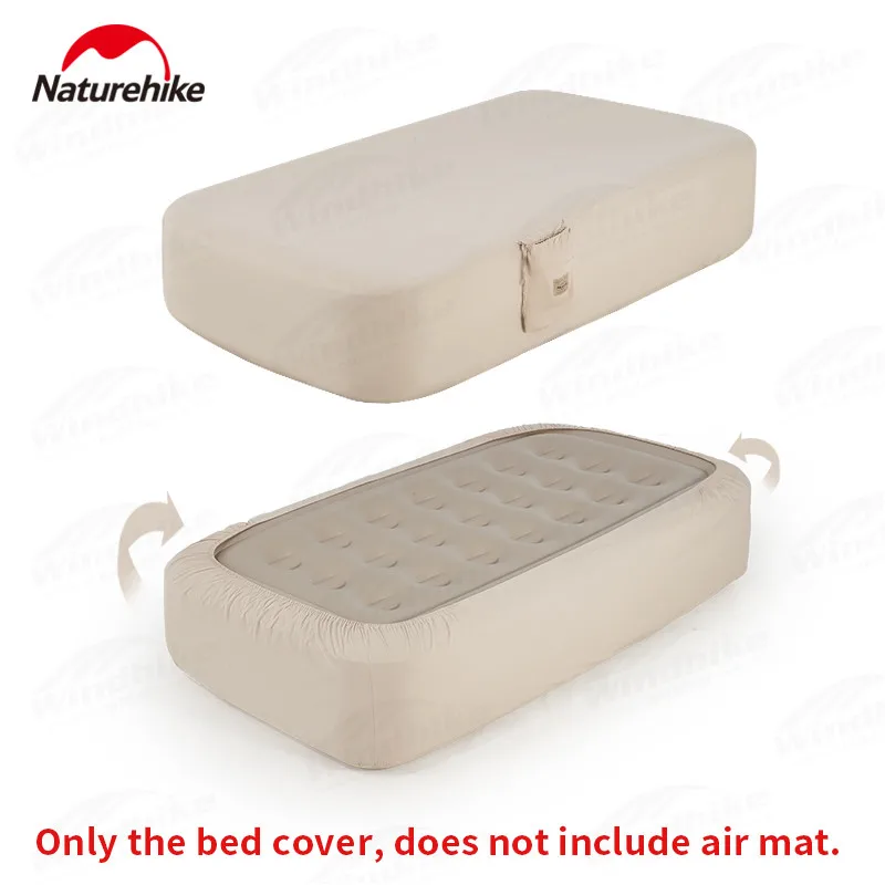 Naturehike Fitted Sheet Portable Bedspread Cotton Breathable Moisture-Proof Camping Soft Breathable Mattress Cover Adjustable