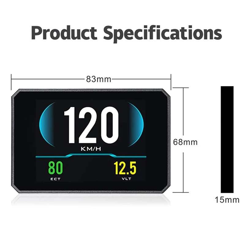 OBD Ʈ HUD  ÷, ڵ  跮, OBD2 Ʈ   溸 ý, P16