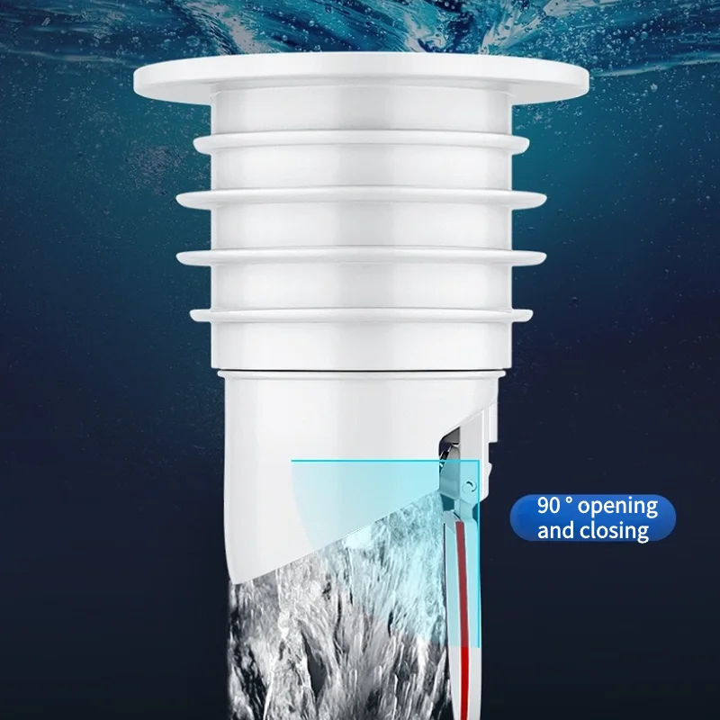Sewer Seal Ring Silicone Sewer Pipe Sealing Ring Anti Odor Water Plug Floor Drain Seal Stopper Bathroom Accessorie