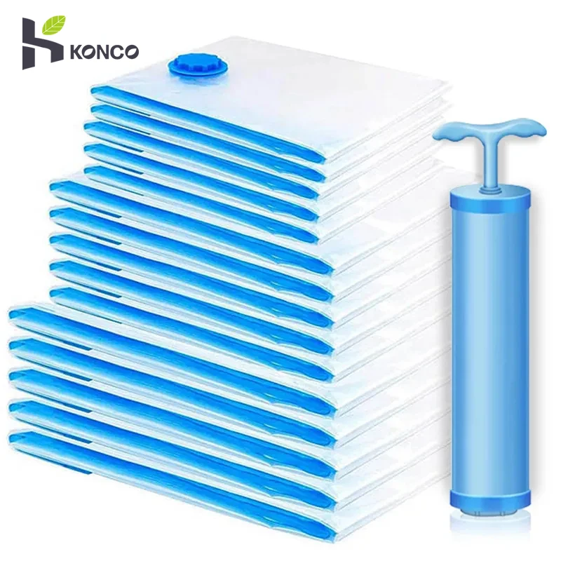 Handheld Vacuum Pac N Stack Storage Bags Vacuum Storage Bags With - Main Image