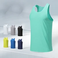 Quick-Dry Training Marathon Men Fitness Sleeveless Shirt Male Mesh Breathable Fitness Sports Vest Undershirt Gyms Running Vests 1