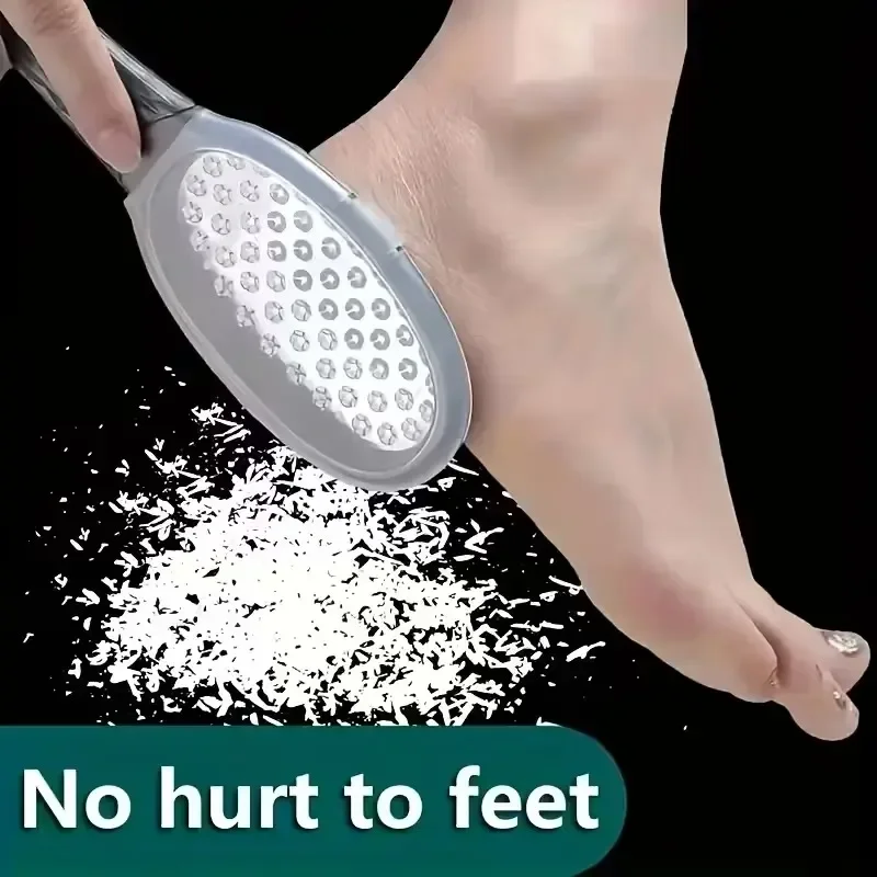 1pc Stainless Steel Foot File Scraper Professional Pedicure Tool