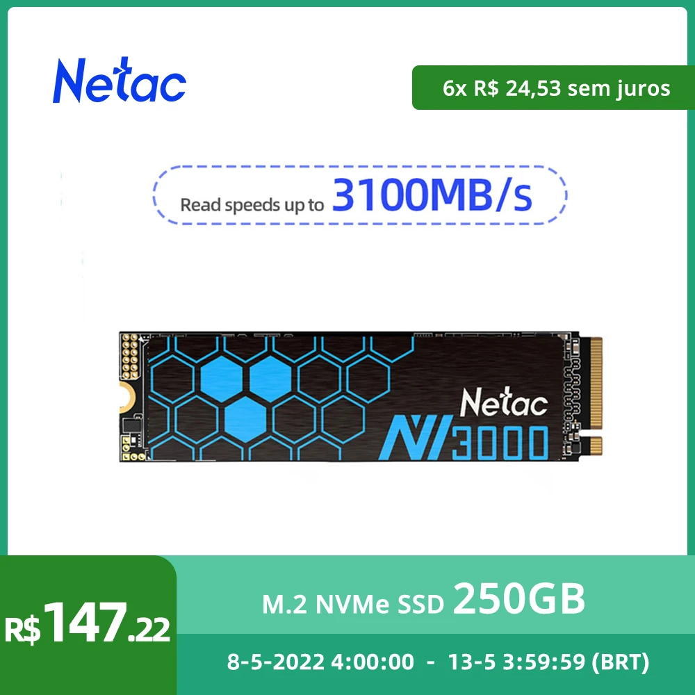 1tb ssd 2.5 internal hard drive Netac M2 SSD NVMe 250gb 500gb 1tb SSD M.2 2280 PCIe SSD Internal Solid State Drive Disk for Laptop Desktop ssd internal hard disk