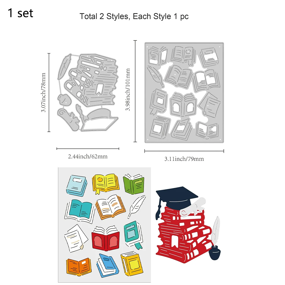 Marcos 3D Scrapbooking Troquel De Corte En Metal 3D Para Marcos De Caja, Ideal Para Scrapbooking Y Manualidades Dies Corte Metal Manualidades