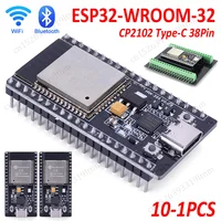ESP32 Development Board Type-C CP2102 WIFI Bluetooth Module Dual Core Wireless Module ESP-32 ESP-32 Expansion Board 38Pin