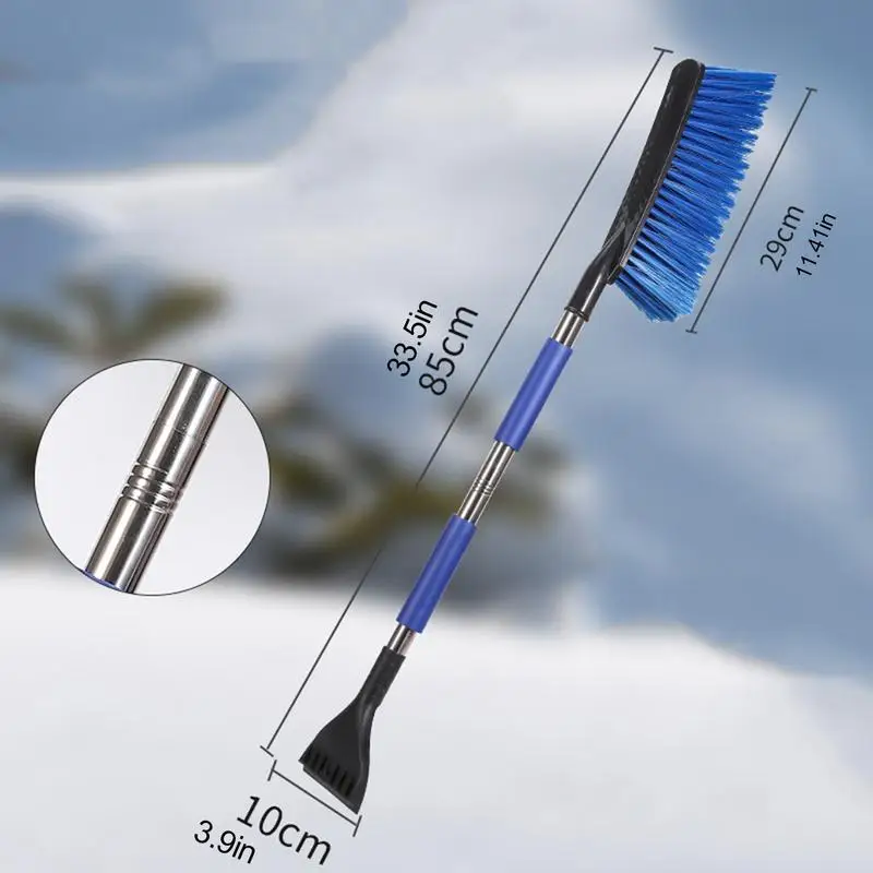 Windshield Ice Scraper Multifunctional Car Scraper Snow Brush Car Snow Brush Portable Remover For