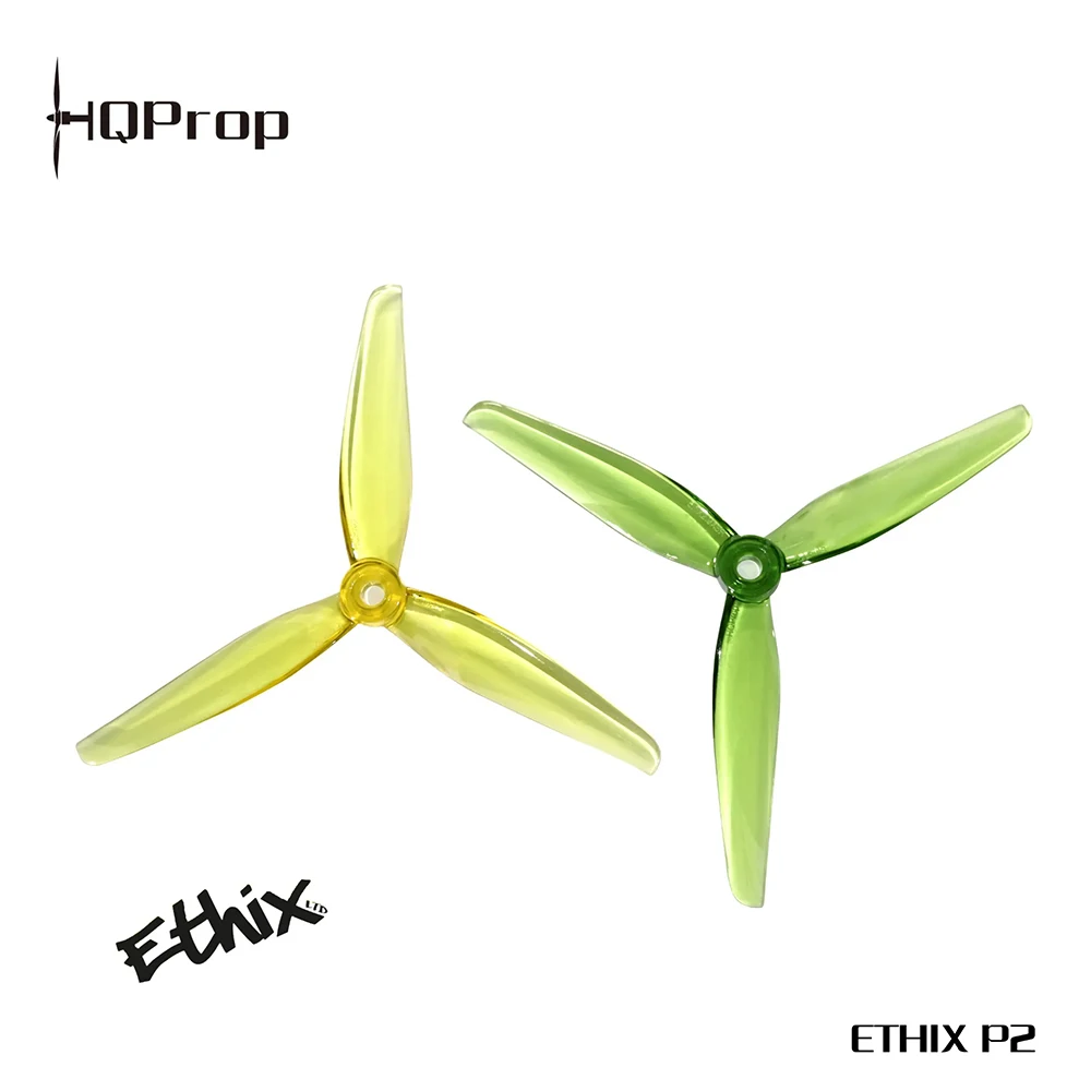 Hélices Ethix P2 5.1x2.9x3 3 pales 2CW+2CCW pour drone FPV