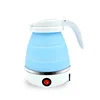 Portable Folding Electric Kettle Food Grade Silicone Single Switch Travel Boiling Water Electric Collapsible Thermos Heater 4