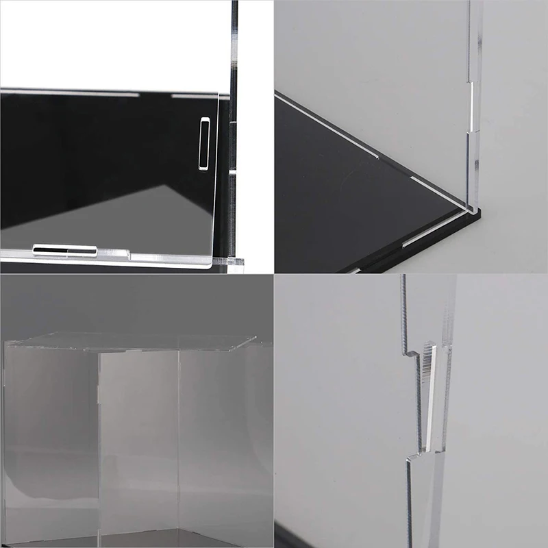 Clear Acrylic Display Case Organizer Dustproof For Action Figure Collection Protection Car Model Toy Showcase acrylic display stand acrylic display case acrylic display box display stand