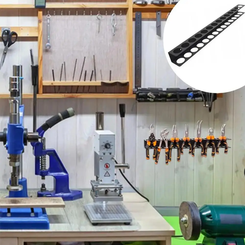 Pliers Holder Wall Mount Wall Mounted Tool Organizers Hammer Rack Pliers Organizer Hand Tool Holder Pliers Organizer Storage 2