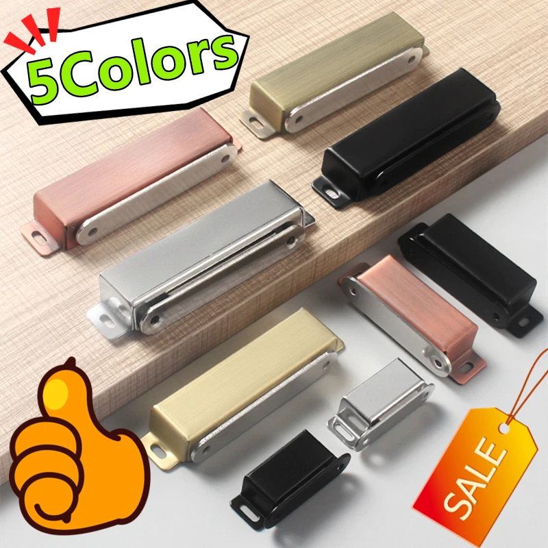 Magnetic Door Catch Cabinet Catches Cupboard Wardrobe Magnets Door Latch Catch Furniture Stopper Hardware