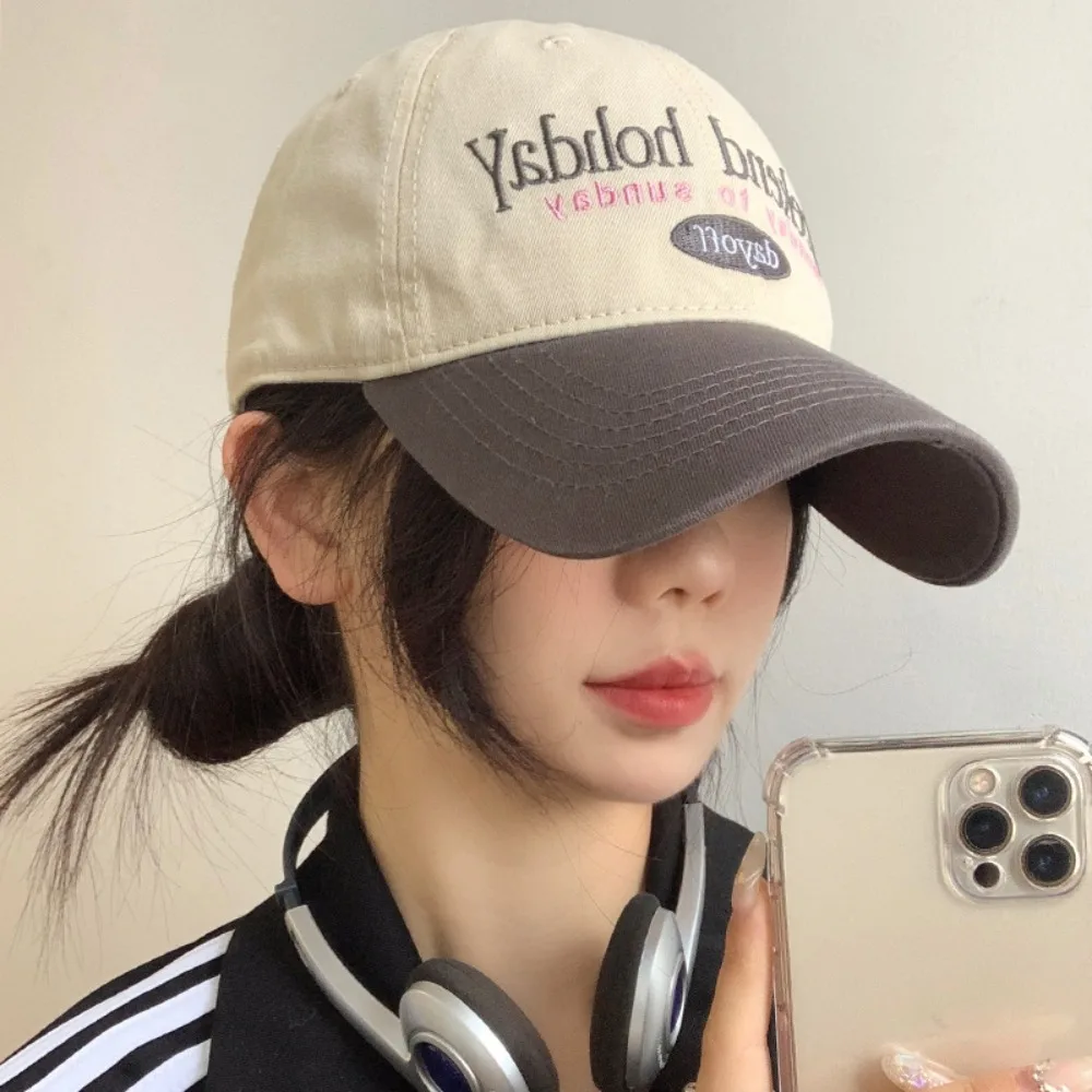 

Retro Baseball Cap Hot Sale Cotton Versatile Hip Hop Gorras Anti-Sun Simple Sun Hat Gift