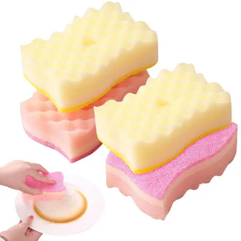 

Kitchen Cleaning Sponges Dishwashing Sponge Dish Wipe Cleaning Tools