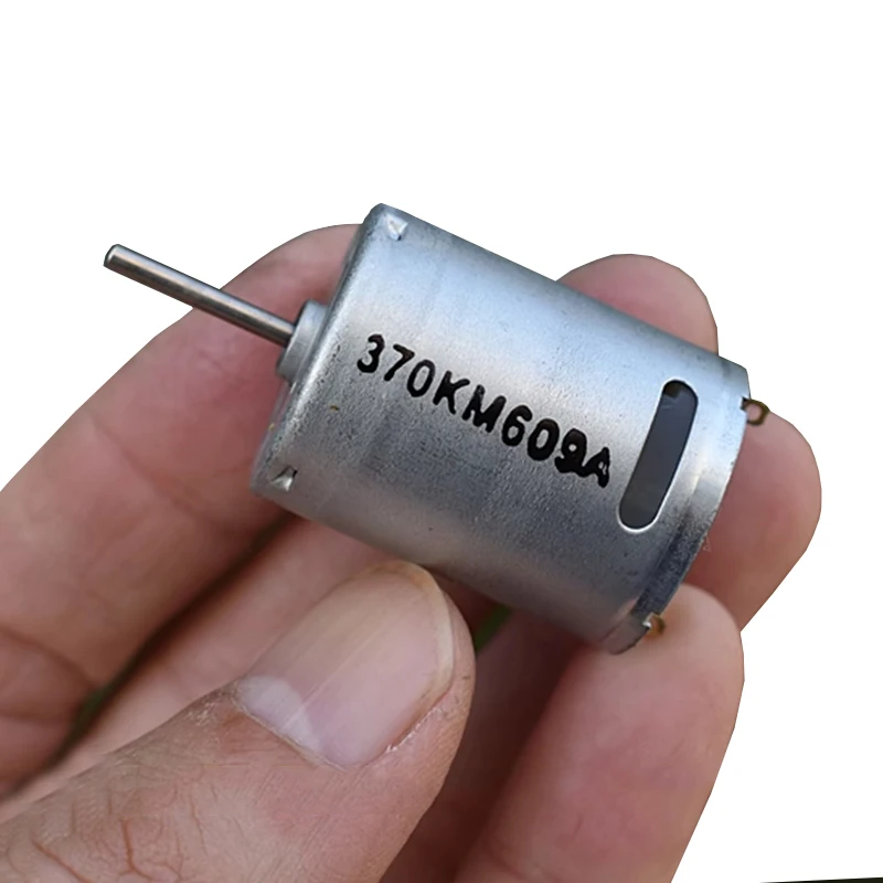 RK-370SD DC 5V 6V 7,4 V 28500RPM высокоскоростная мощность мини 370 углеродная щетка мощный магнитный двигатель DIY водяной пистолет игрушечный автомобиль модель лодки