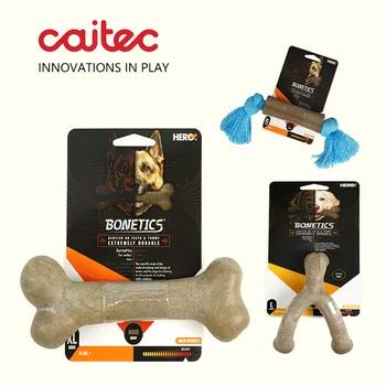 CAITEC Dog Toys Chewing Bone Toy Durable Bite Resistant Great for Tossing and Chasing Suitable for Small to Large Dogs 1