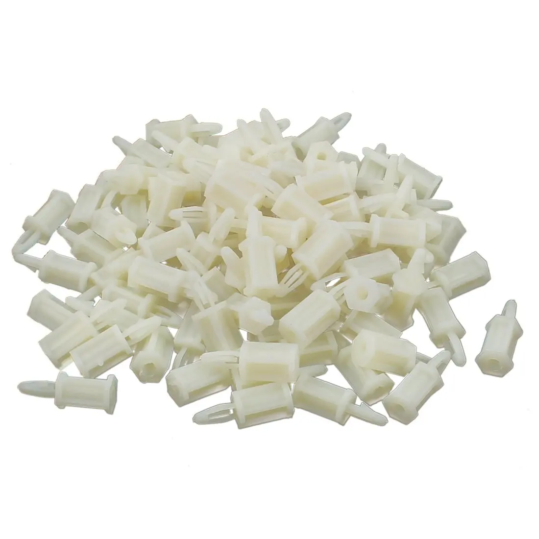 

Keszoox 100 Pcs Flame Retardant Nylon Screw Mount PCB Supports 12.5mm High