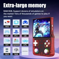 R36 Ultra X Handheld WIFI Game Player 4.5 Inch IPS Screen Open Source Retro Video Player 64G/128G Memory up to 35000+ Games R36S 5