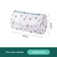 Laundry Bag Fine Mesh Cute Printted Washing Bags For Washing Machine Clothes Organizer Underwear Bra Clean Basket Multiple Sizes 2