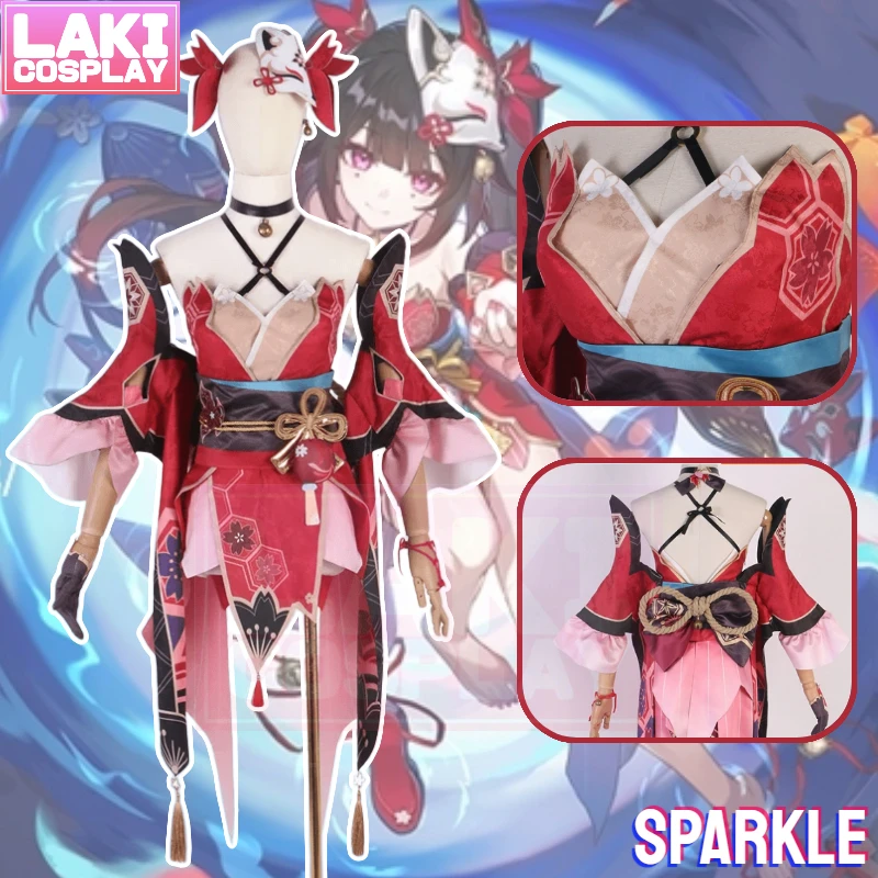 

Star Rail Sparkle Cosplay Costume Game Honkai Star Rail New Role Sparkle Cosplay Kimono Costume Cosplay Halloween Costumes