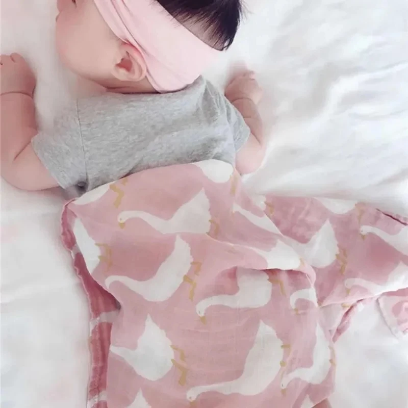 58x58cm Muslin cotton Baby Towels Scarf Swaddle bath Towel Newborns Handkerchief Bathing Feeding Face Washcloth Wipe 4