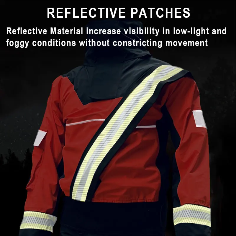 Kayak Dry Suits High Visibility Water Rescue Drysuits - immagine 5