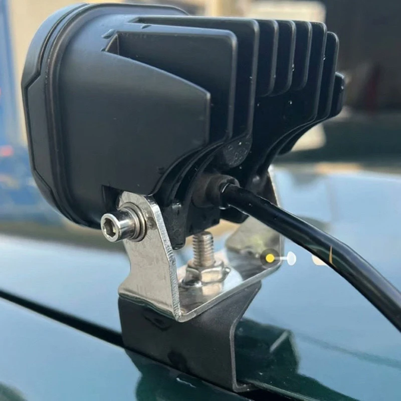 لتويوتا لاند كروزر LC100 بونيه الأضواء تصاعد قاعدة هود اكسسوارات الديكور LC100 النهار تشغيل دعامة إضاءة