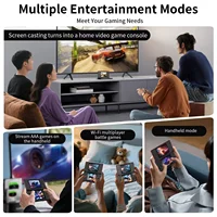 Anbernic – Console de jeu vidéo RG DS, double écran IPS de 4.0 pouces, Android 14, prise en charge de l'application double sur les écrans divisés et la puce de commutation Hall 2
