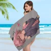 Anime Cute Fate Apocrypha Astolfo Microfiber Blanket Quick Drying Beach Towels Oversized Printing Super Absorbent Pool Towel 5