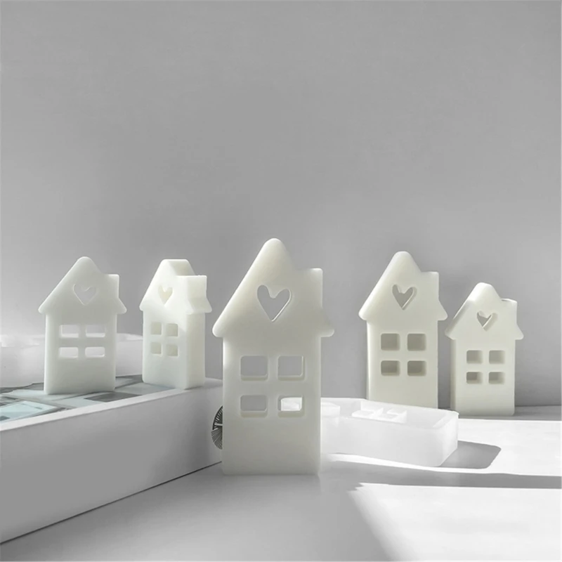 양초 금형 수지 주조 금형 DIY 3D 실리콘 금형 기하학 양초 금형 양초 만들기위한 실리콘 금형 수공예품