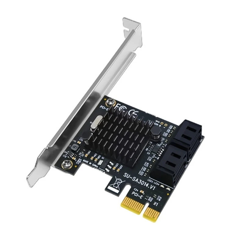 

PCIe to SATA3.0 4-портовая плата расширения Adaper Карта расширения PCIe Sata3