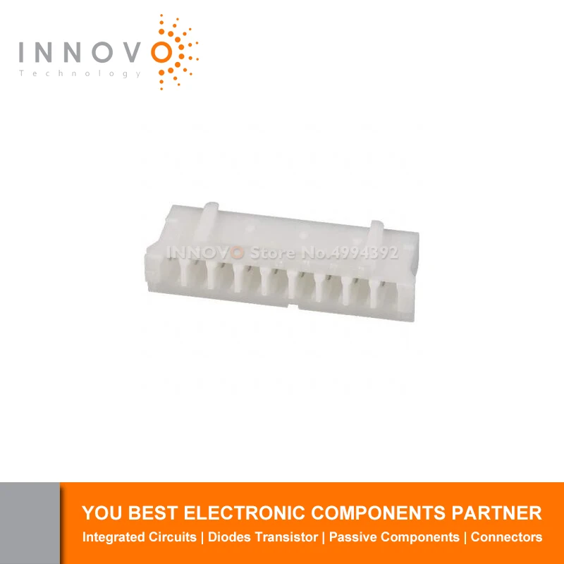 

INNOVO 50 шт. 2,0 мм 9P conn корпус с обжимом для розетки, оловянный черный, Бесплатная доставка