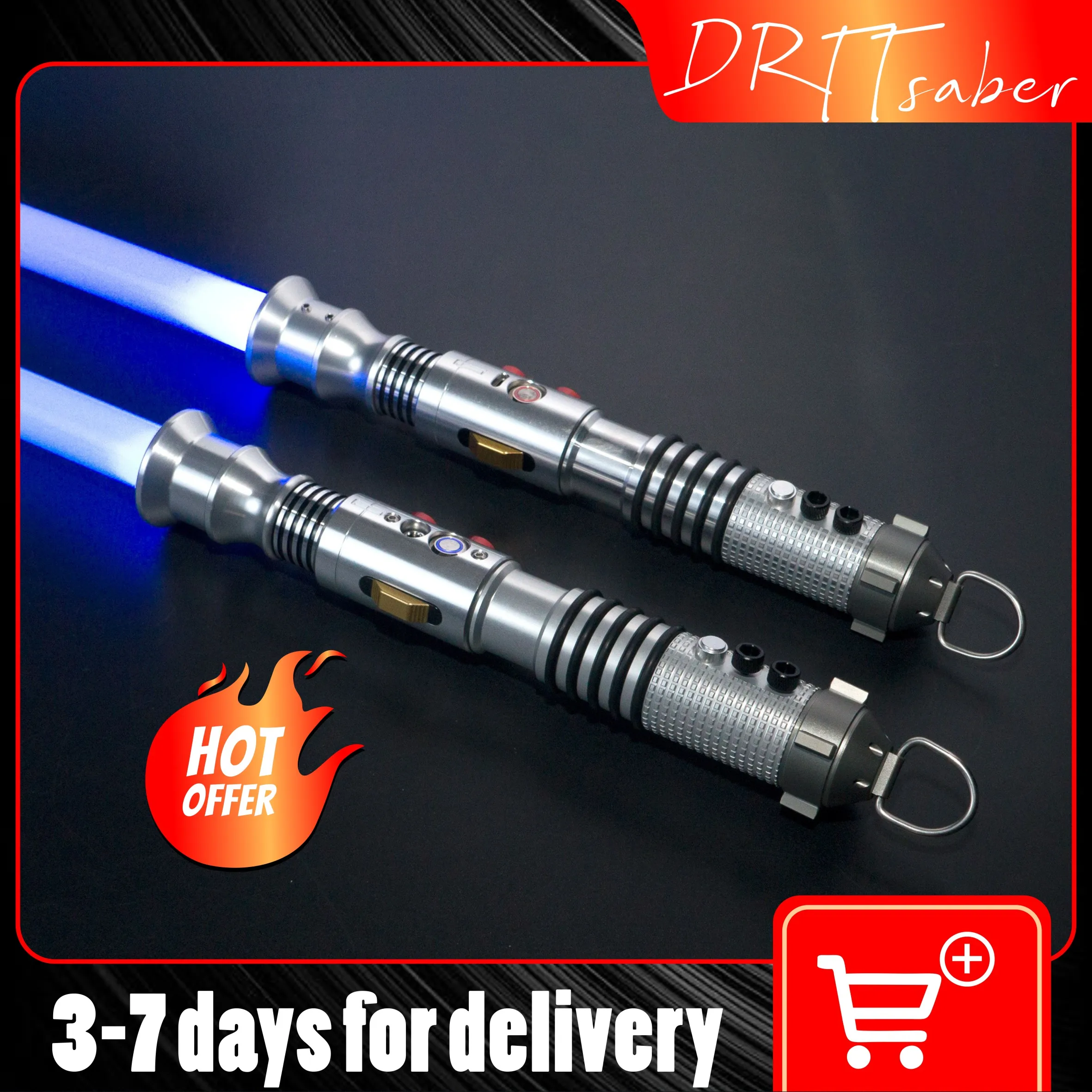 

X17-Lightsaber RGB/Pixel 28+ sets of fonts Laser Combat Sword Gift Jedi Metal Handle Heavy Dueling Force Toys Glow NEO Luminous