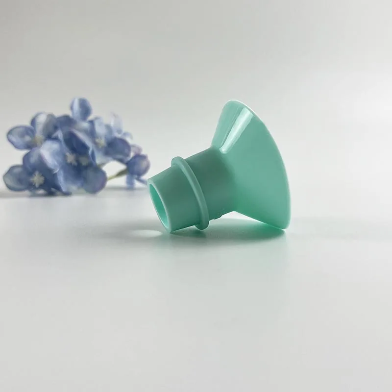 Green Silicone Flange Insert for 24 mm Flange Replacement of Breast pump accessories BPA Free