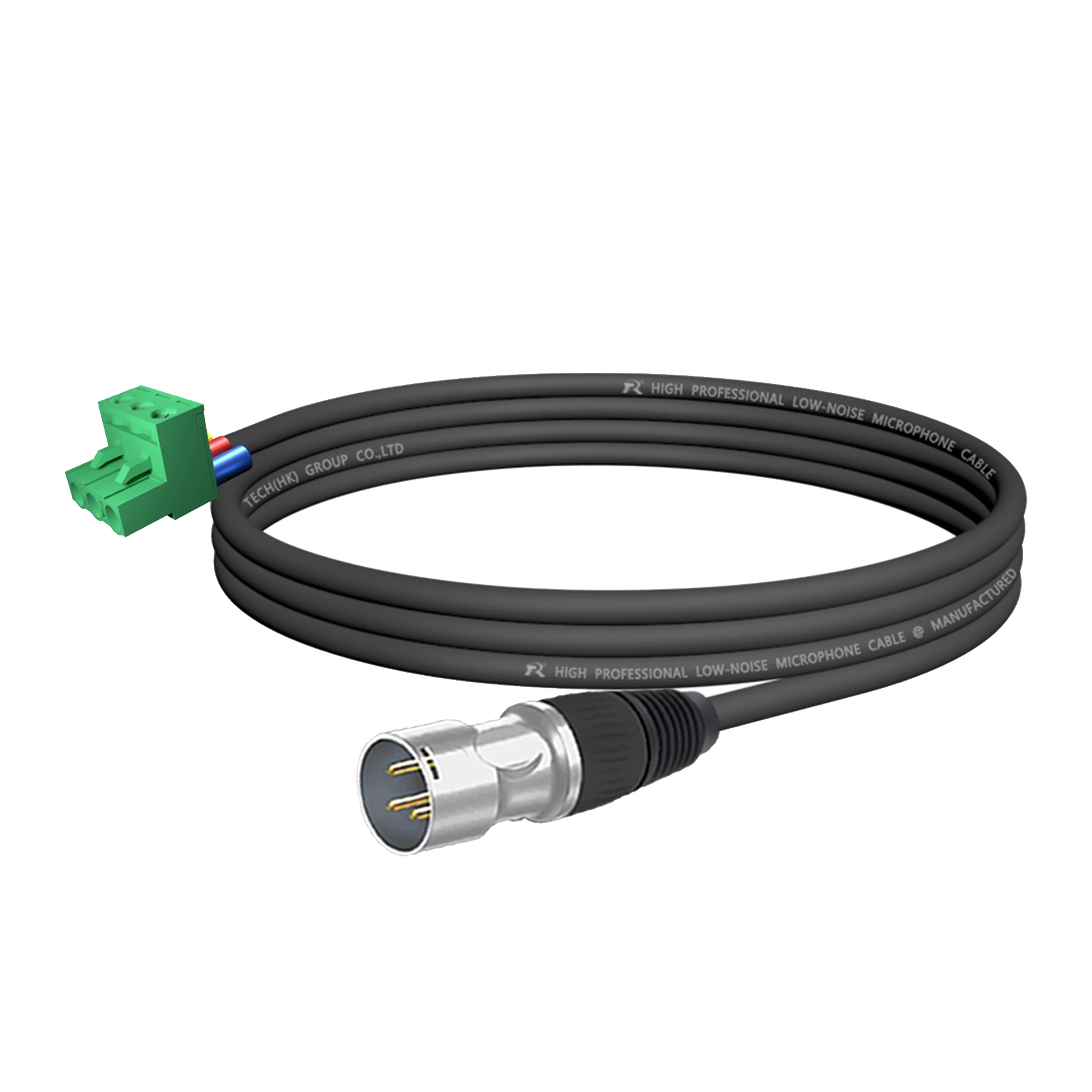 1 Stück XLR zu Phoenix Kabel, XLR 3-Polig M/F zu Grün 3-Pin PCB Schraubklemmenadapter, Mikrofonkabel für Lautsprecher – Detail 15
